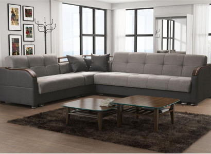 Luxury Corner sofa L-shape Sofas Couch Textile Furniture Sofas Fabric Design new